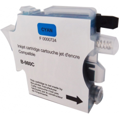 Cartouche encre UPrint compatible BROTHER LC-980/LC-1100C cyan