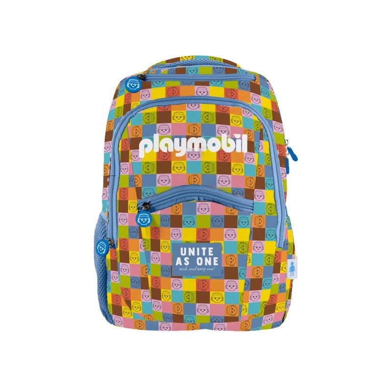 Sac à dos Dohe Playmobil Unite As One 31,5 x 40 x 11,7 cm - Compartiment principal avec poche rembourrée - Poches latérales