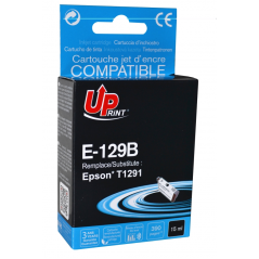 ✅ Cartouche encre UPrint compatible EPSON T129 XL noir couleur Noir en stock