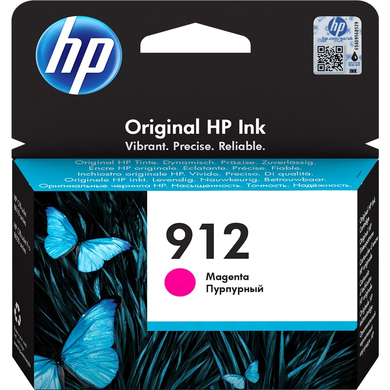 HP Cartouche encre 912 (3YL78AE) magenta