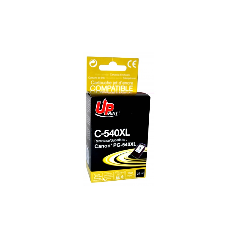 Cartouche encre UPrint compatible CANON PG-540 XL noir Cartouche encre UPrint compatible CANON PG-540 XL noir