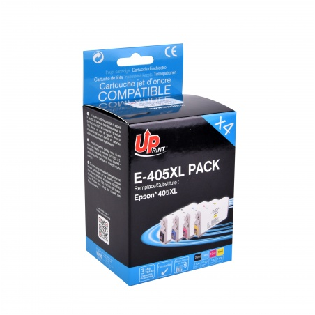 ✅ Pack UPrint compatible EPSON 405 XL - 4 cartouches couleur pack en stock