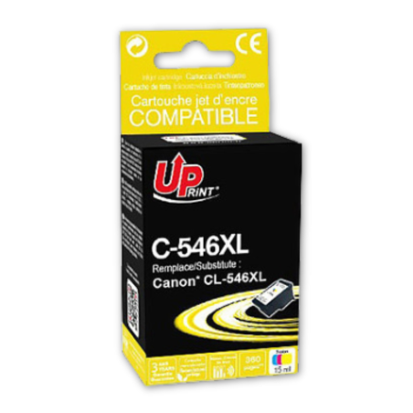✅ Cartouche encre UPrint compatible CANON CL-546 XL couleur couleur couleur en stock