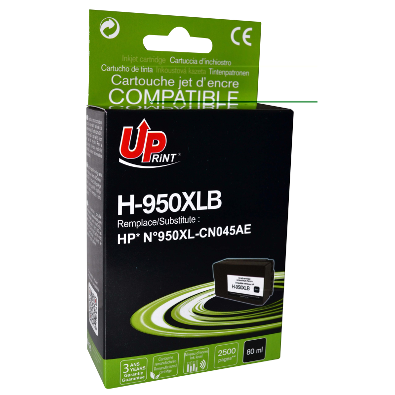 Cartouche encre UPrint compatible HP 950XL noir