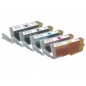 Pack UPrint compatible CANON PGI550/CLI551 XL, 5 cartouches