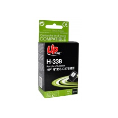 ✅ Cartouche encre UPrint compatible HP 338 noire couleur Noir en stock