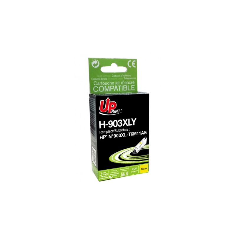 Cartouche encre UPrint compatible HP 903XL jaune