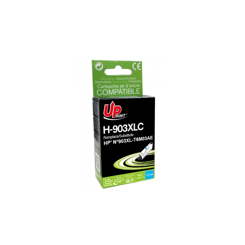 Cartouche encre UPrint compatible HP 903XL cyan