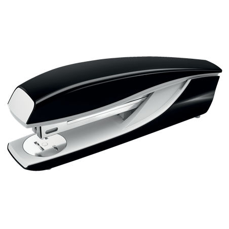 ✅ Petrus 2002 Agrafeuse Métal - Jusqu'à 40 Feuilles - Agrafage Fermé, Ouvert et Cloué - Couleur Noir couleur en stock