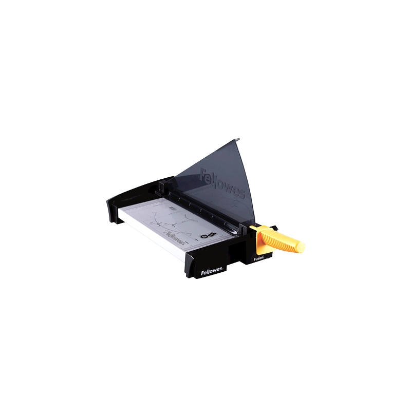 Fellowes Guillotine Fusion A4 - Rogne jusqu'à 10 feuilles - Format A4 - Lame en acier inoxydable