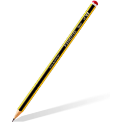 Crayons graphite hexagonaux 2HB | Staedtler Noris 120 - Lot de 6