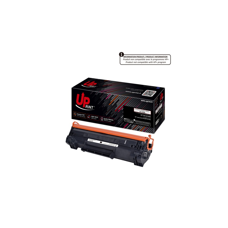 Toner UPRINT compatible HP 142A noir (Non compatible avec imprimante HP+)