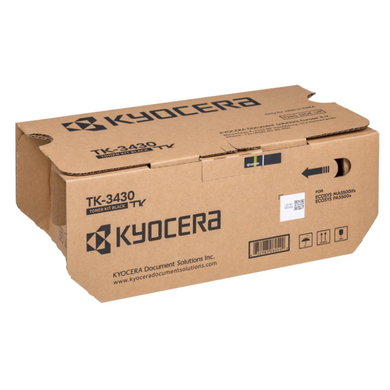 Kyocera TK3430 Cartouche de toner d'origine noire - 1T0C0W0NL0 Kyocera TK3430 Cartouche de toner d'origine noire - 1T0C0W0NL0