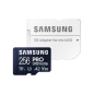 Carte Micro SDXC Samsung PRO Ultimate 256 Go UHS-I U3 A2 V30 avec adaptateur SD