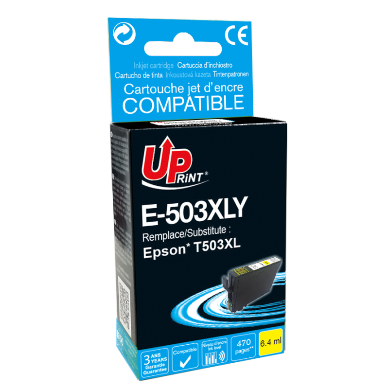 Cartouche encre UPrint compatible EPSON 503 XL jaune