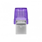 Kingston DataTraveler microDuo 3C Mémoire USB-A + USB-C 256 Go 3.2 Gen 1 - Vitesse de lecture 200 Mo/s - Capuchon de protection