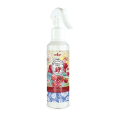 Spray désodorisant d'intérieur à la framboise Prady - Flacon de 220 ml - Flacon pulvérisateur