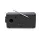 Radio numérique Hama DR1001 - Puissance 5 W - Bluetooth - Prise jack 3,5 mm - USB-C - Horloge - Écran 4,3 pouces - Câble de 180
