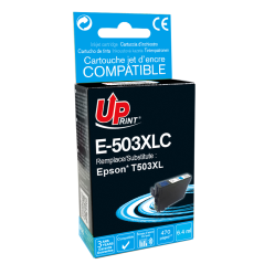 ✅ Cartouche encre UPrint compatible EPSON 503 XL cyan couleur cyan en stock