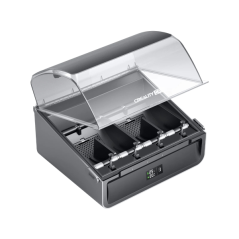 Système de gestion de filaments Creality CFS - Capacité de 4 bobines - Stockage de filaments étanche à l'humidité - Détection