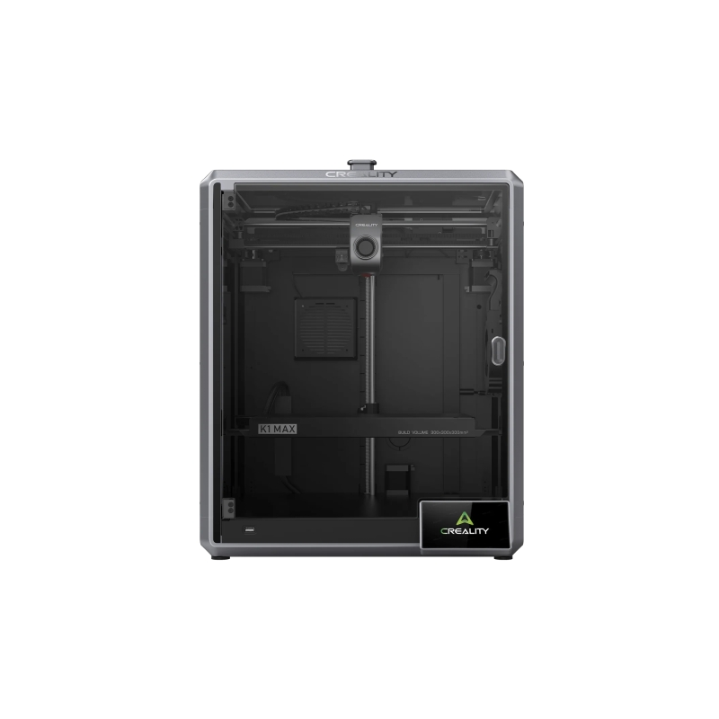 Imprimante 3D fermée Creality K1 MAX - Volume de 30 x 30 x 30 cm - Impression haute vitesse de 600 mm/s - LiDAR IA et caméra