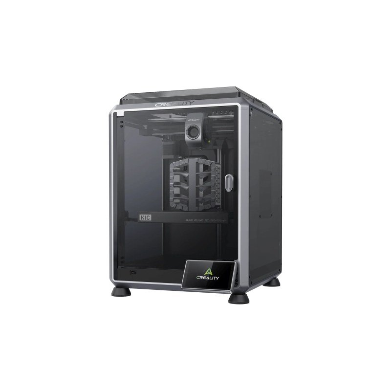 Imprimante 3D fermée Creality K1C - Volume 22 x 22 x 25 cm - CoreXY, ultra-rapide (12 fois plus rapide) - Caméra d'observation