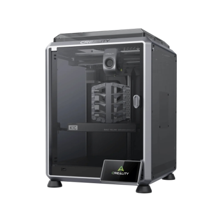 Imprimante 3D fermée Creality K1C - Volume 22 x 22 x 25 cm - CoreXY, ultra-rapide (12 fois plus rapide) - Caméra d'observation