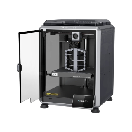 Imprimante 3D fermée Creality K1C - Volume 22 x 22 x 25 cm - CoreXY, ultra-rapide (12 fois plus rapide) - Caméra d'observation