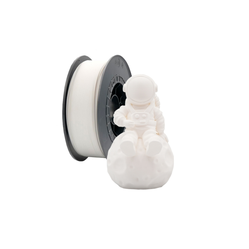 Filament PLA 3D - Diamètre 2,85 mm - Bobine 1kg - Couleur Blanc