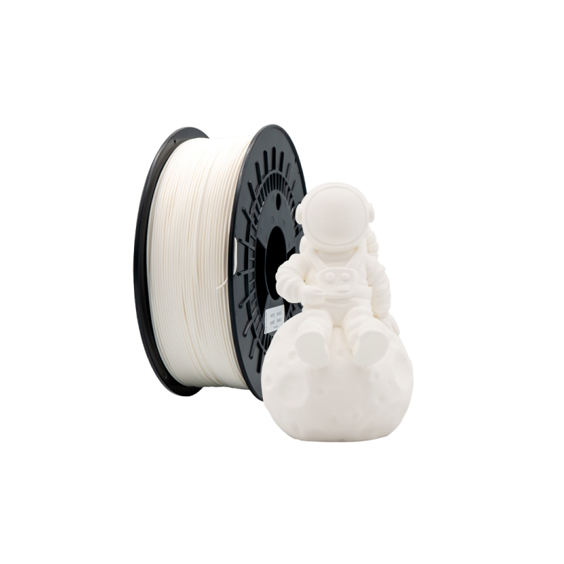 Filament 3D PLA TOUGH - Diamètre 1,75 mm - Bobine 1kg - Couleur Blanc