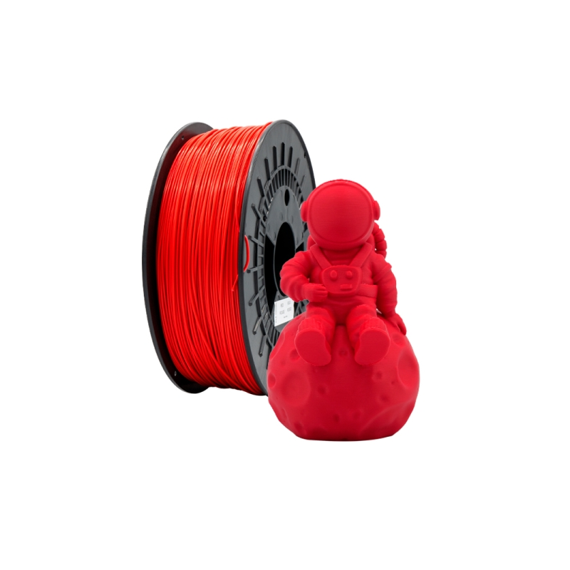 Filament 3D PLA TOUGH - Diamètre 1,75 mm - Bobine 1kg - Couleur Rouge