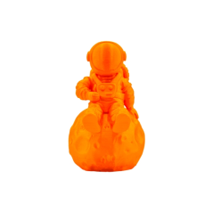 Filament 3D PLA SOIE - Diamètre 1,75 mm - Bobine 1kg - Couleur Orange