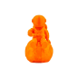 Filament 3D PLA SOIE - Diamètre 1,75 mm - Bobine 1kg - Couleur Orange
