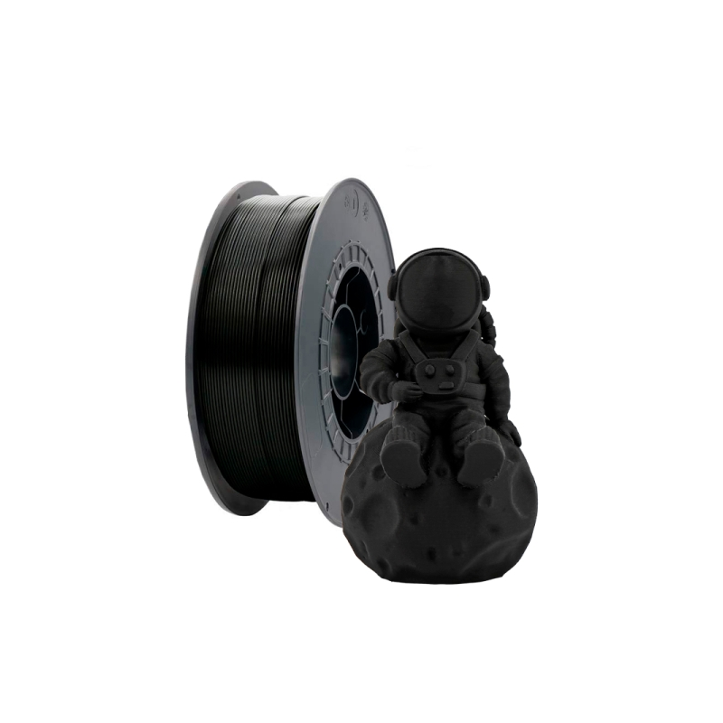 Filament PLA 3D - Diamètre 2,85 mm - Bobine 1kg - Couleur Noir