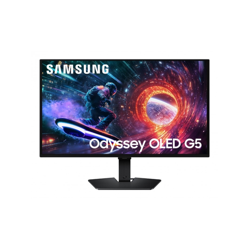 Moniteur Samsung Odyssey OLED G5 27" OLED QHD 180 Hz FreeSync HDR10 - Temps de réponse 0,03 ms - Angle de vision 178° - HDMI