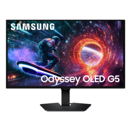 Moniteur Samsung Odyssey OLED G5 27" OLED QHD 180 Hz FreeSync HDR10 - Temps de réponse 0,03 ms - Angle de vision 178° - HDMI