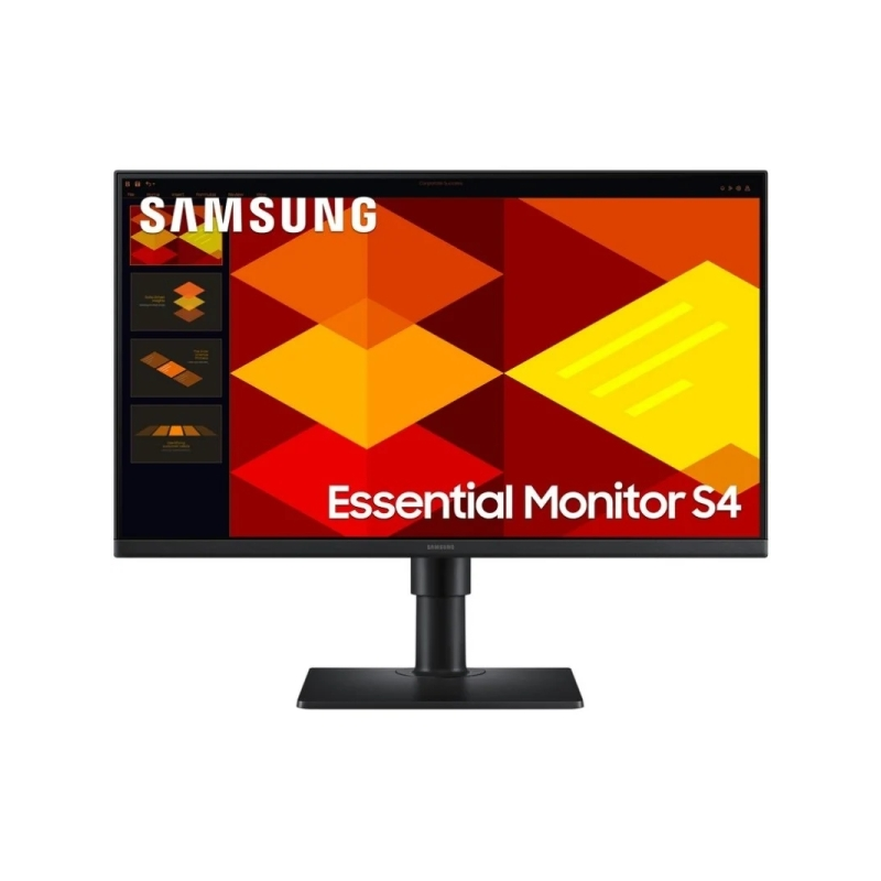 Moniteur Samsung Essential S4 27" IPS Full HD 100 Hz - Temps de réponse de 5 ms - Réglable en hauteur, rotation et inclinaison