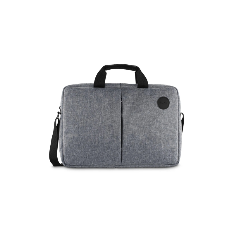 Sacoche pour ordinateur portable Hama Genua (jusqu'à 15,6 pouces) - Polyester - Bandoulière ajustable - Poche avant - 42,5 x 5