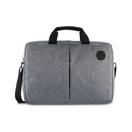 Sacoche pour ordinateur portable Hama Genua (jusqu'à 15,6 pouces) - Polyester - Bandoulière ajustable - Poche avant - 42,5 x 5