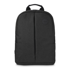 Sac à dos Hama Genua pour ordinateurs portables jusqu'à 15,6 pouces - Capacité 14 L - Polyester - Intérieur rembourré - Poche