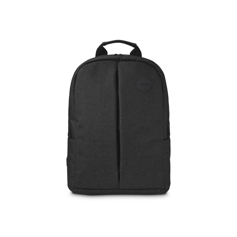 Sac à dos Hama Genua pour ordinateurs portables jusqu'à 15,6 pouces - Capacité 14 L - Polyester - Intérieur rembourré - Poche