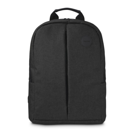 Sac à dos Hama Genua pour ordinateurs portables jusqu'à 15,6 pouces - Capacité 14 L - Polyester - Intérieur rembourré - Poche