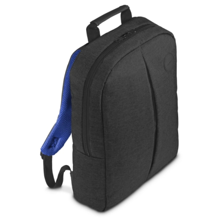 Sac à dos Hama Genua pour ordinateurs portables jusqu'à 15,6 pouces - Capacité 14 L - Polyester - Intérieur rembourré - Poche