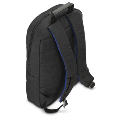 Sac à dos Hama Genua pour ordinateurs portables jusqu'à 15,6 pouces - Capacité 14 L - Polyester - Intérieur rembourré - Poche