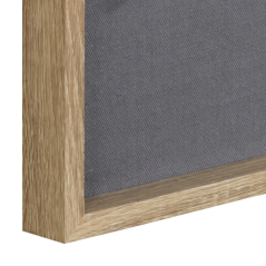 Cadre photo mural Hama avec cordon - Bois MDF - 36,6 x 29,6 x 3,2 cm - Marron