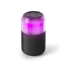 Enceinte portable Hama Can Speaker - Puissance 5 W - Bluetooth - USB-C - Batterie 1800 mAh - Portée 10 m - Lumière LED - 14,8 x