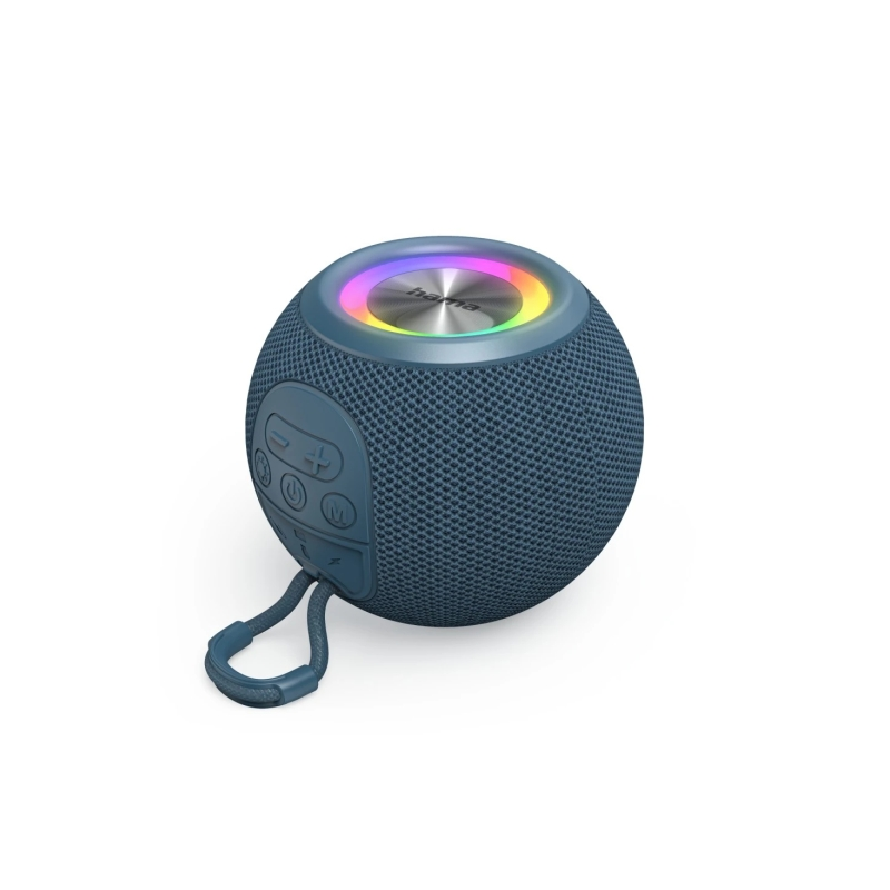 Enceinte portable Hama - Puissance 5 W - Bluetooth - Prise jack 3,5 mm - USB-C - Batterie 1200 mAh - Emplacement pour carte