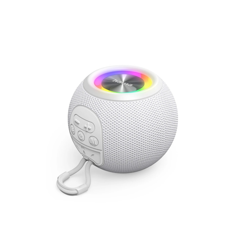 Enceinte portable Hama - Puissance 5 W - Bluetooth - Prise jack 3,5 mm - USB-C - Batterie 1200 mAh - Compatible microSD