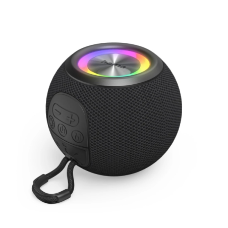 Enceinte portable Hama - Puissance 5 W - Bluetooth - Prise jack 3,5 mm - USB-C - Batterie 1200 mAh - Compatible microSD