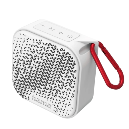 Enceinte portable Hama - Puissance 3,5 W - Bluetooth - Autonomie jusqu'à 14 h - USB-C - Batterie 1050 mAh - Indice de